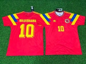 2026/05/1190743.jpg Camiseta Retro Selección Colombia 1994 - Valderrama #10 (Edición Especial)
