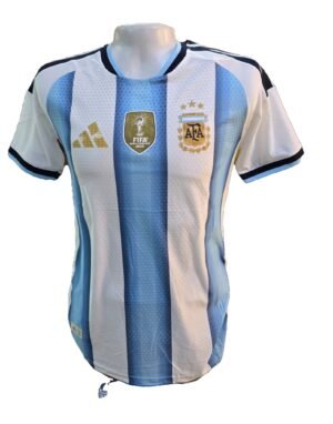 🇦🇷Camiseta Selección Argentina - Local 3 Estrellas "Campeón del Mundo" (Calidad 1.1)🇦🇷