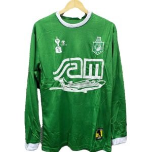 🇳🇬Camiseta Atlético Nacional Edición Especial Conmemorativa – Andrés Escobar "El Caballero del Fútbol" (Manga Larga verde)