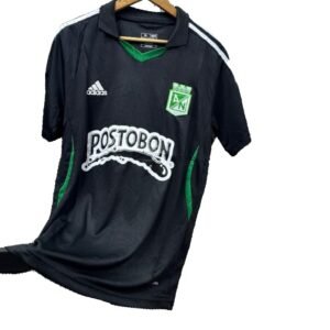 Camiseta Retro Atlético Nacional – Edición Especial Negra